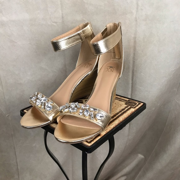 jeweled wedges